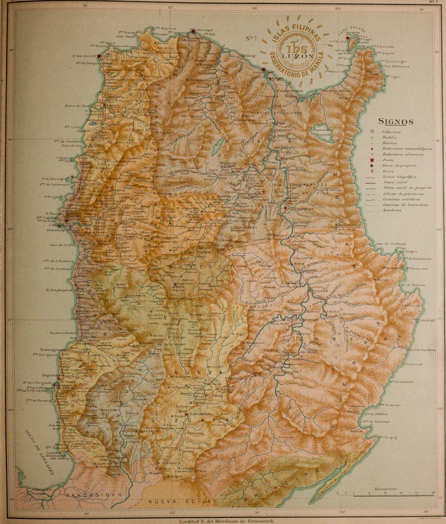 An illustration from Atlas of the Philippine Islands .., 1900, leaf 42