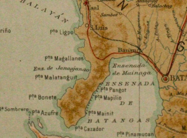 An illustration from Atlas of the Philippine Islands .., 1900, leaf 46