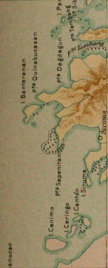 An illustration from Atlas of the Philippine Islands .., 1900, leaf 50