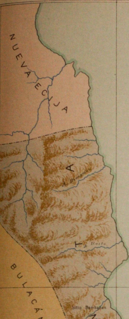 An illustration from Atlas of the Philippine Islands .., 1900, leaf 52
