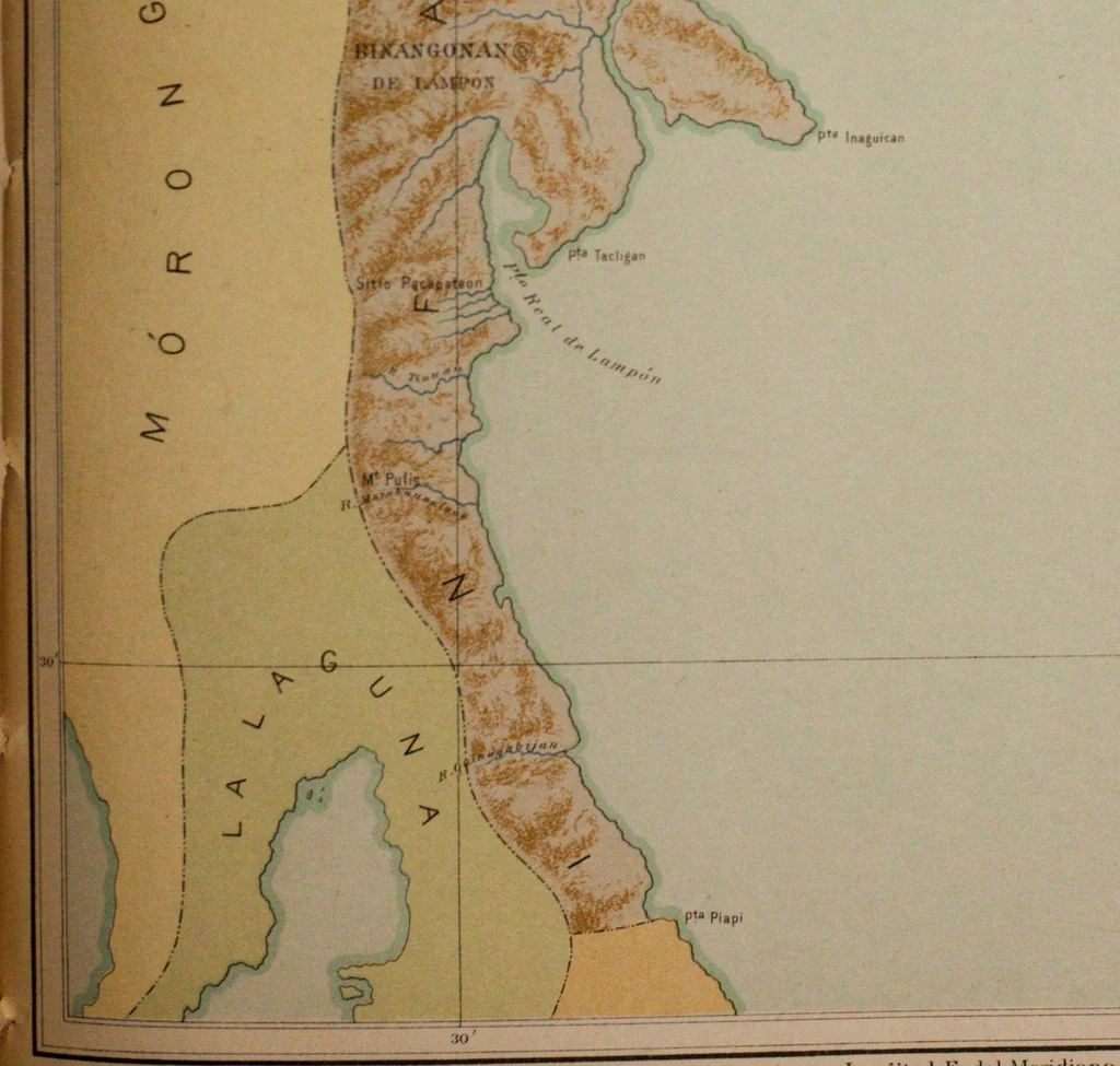 An illustration from Atlas of the Philippine Islands .., 1900, leaf 52