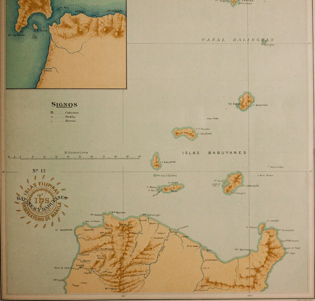 An illustration from Atlas of the Philippine Islands .., 1900, leaf 54