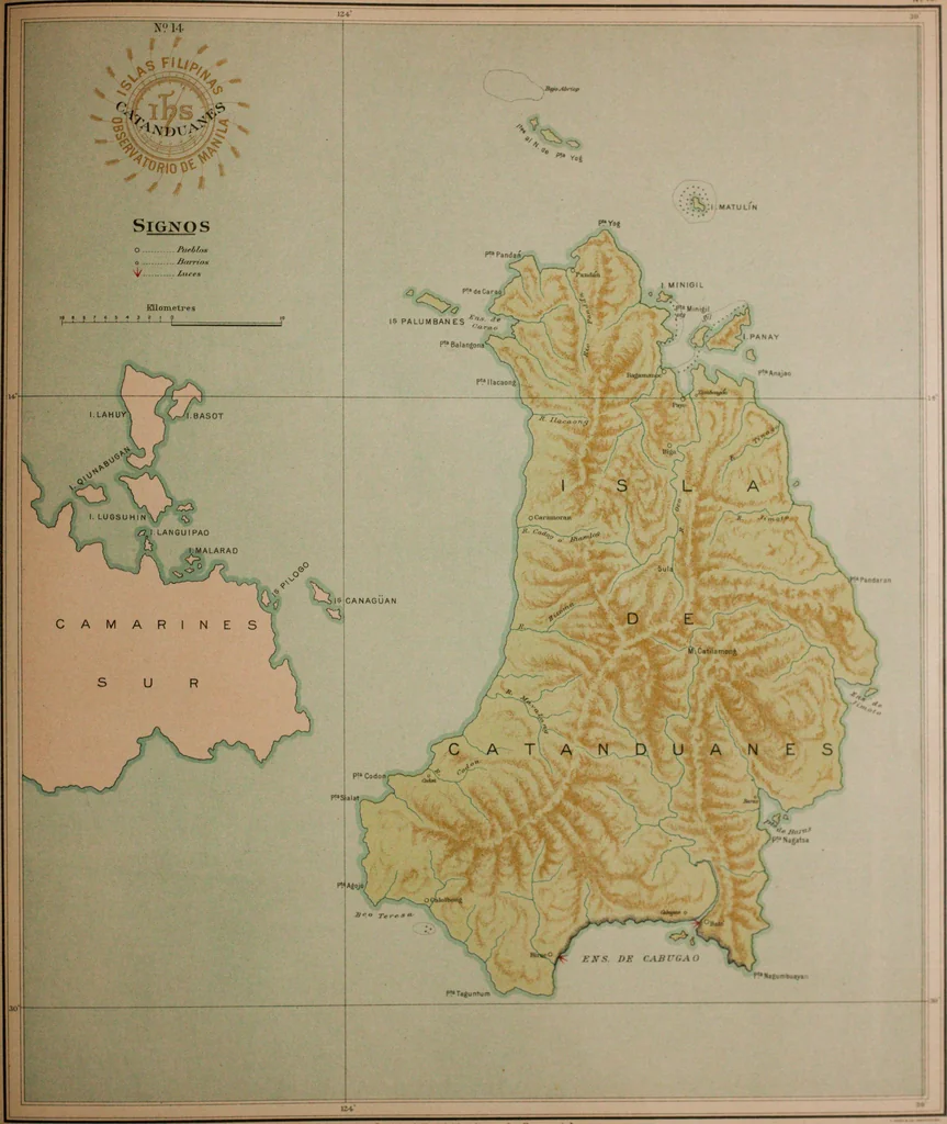 An illustration from Atlas of the Philippine Islands .., 1900, leaf 56