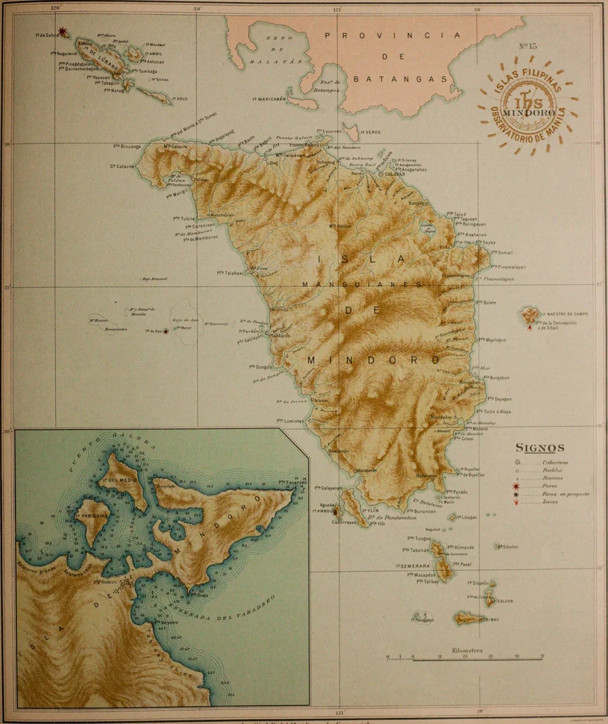 An illustration from Atlas of the Philippine Islands .., 1900, leaf 58
