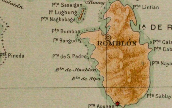 An illustration from Atlas of the Philippine Islands .., 1900, leaf 60