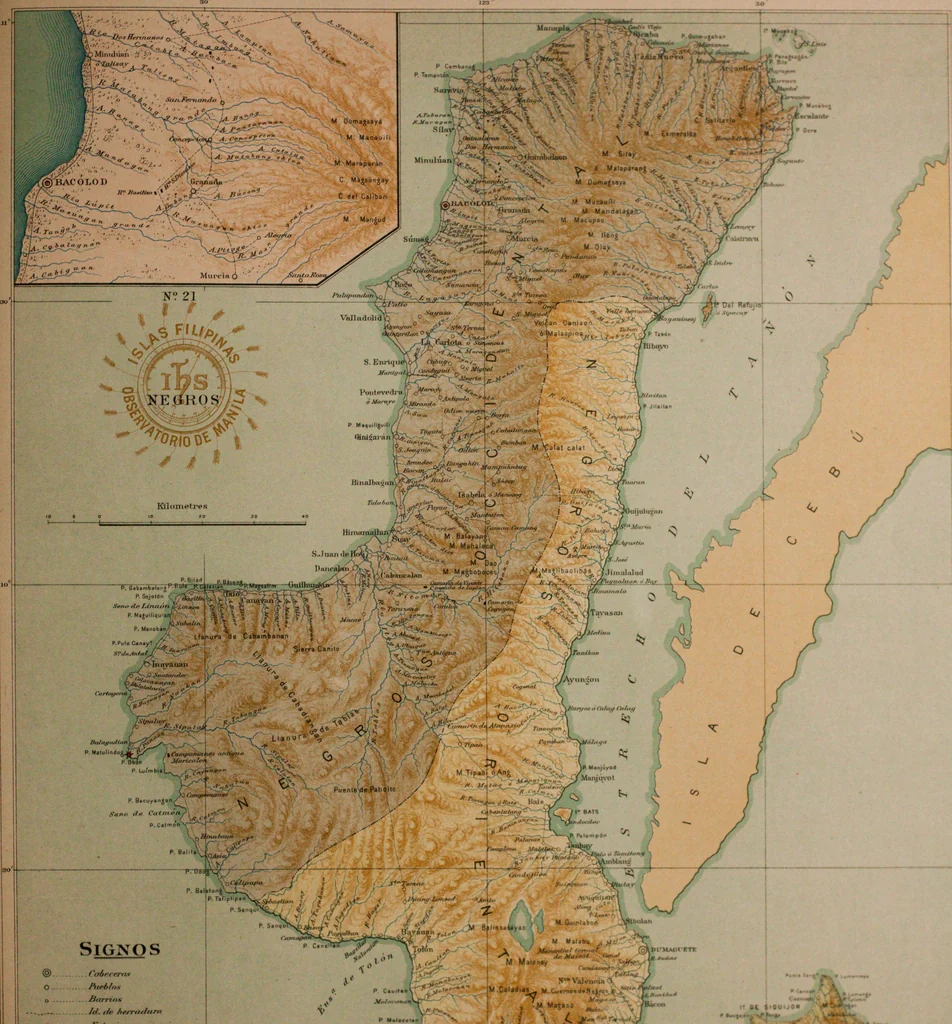 An illustration from Atlas of the Philippine Islands .., 1900, leaf 70