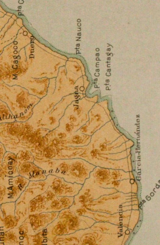 An illustration from Atlas of the Philippine Islands .., 1900, leaf 74