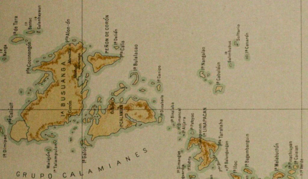 An illustration from Atlas of the Philippine Islands .., 1900, leaf 76