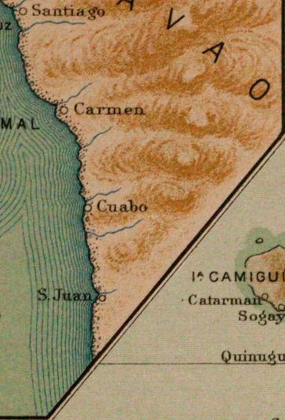 An illustration from Atlas of the Philippine Islands .., 1900, leaf 82