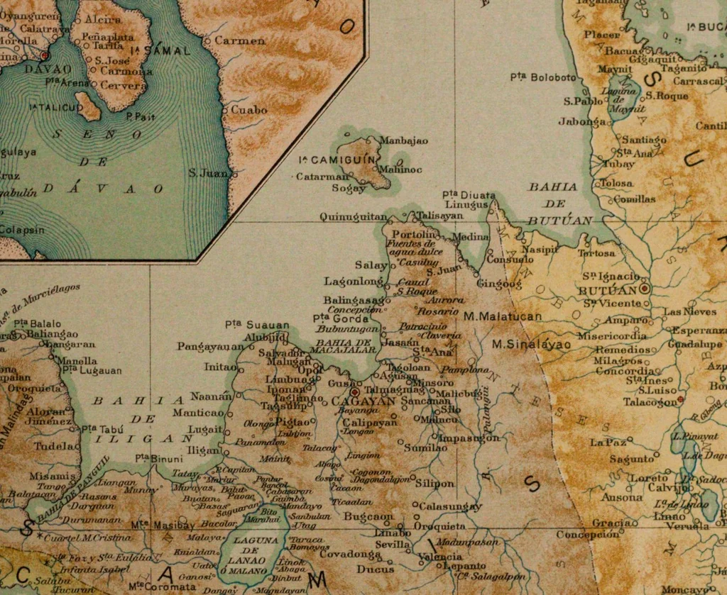 An illustration from Atlas of the Philippine Islands .., 1900, leaf 82