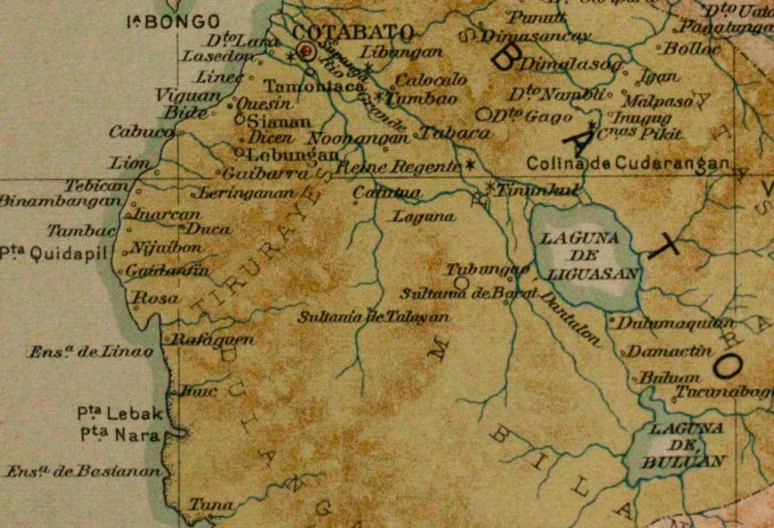 An illustration from Atlas of the Philippine Islands .., 1900, leaf 82