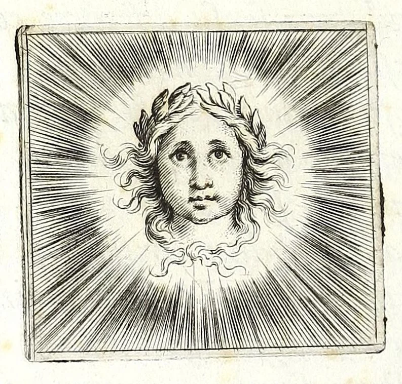 An illustration from Maphaei s.r.e. card. Barberini nvnc Vrbani pp. VIII. Poemata, 1638, leaf 180