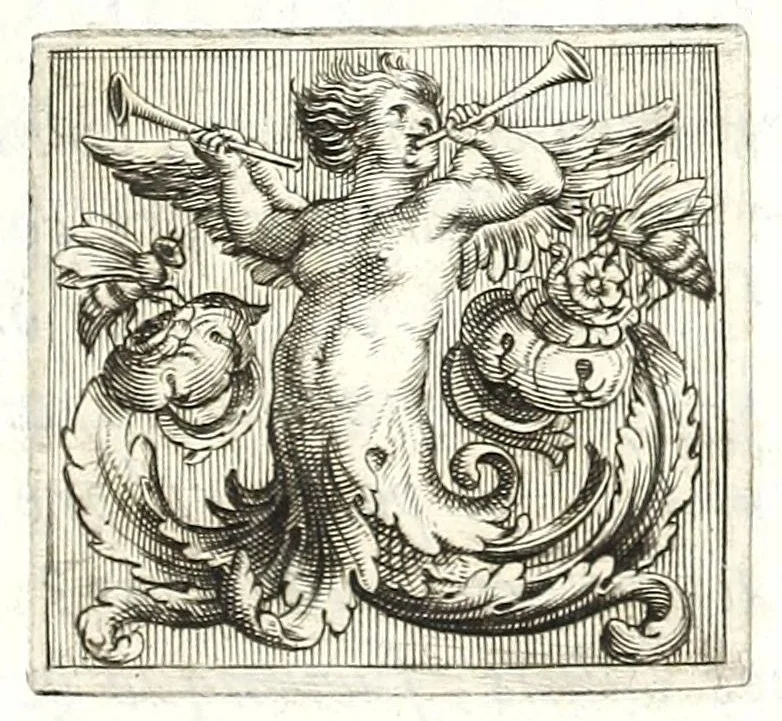 An illustration from Maphaei s.r.e. card. Barberini nvnc Vrbani pp. VIII. Poemata, 1638, leaf 203