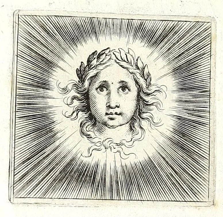 An illustration from Maphaei s.r.e. card. Barberini nvnc Vrbani pp. VIII. Poemata, 1638, leaf 242