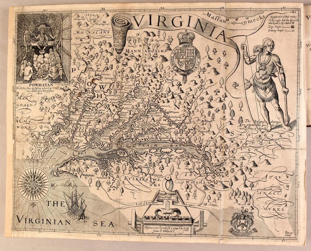 An illustration from A map of Virginia. : VVith a description of the countrey, the commodities, people, government, and religion., 1612, leaf 8