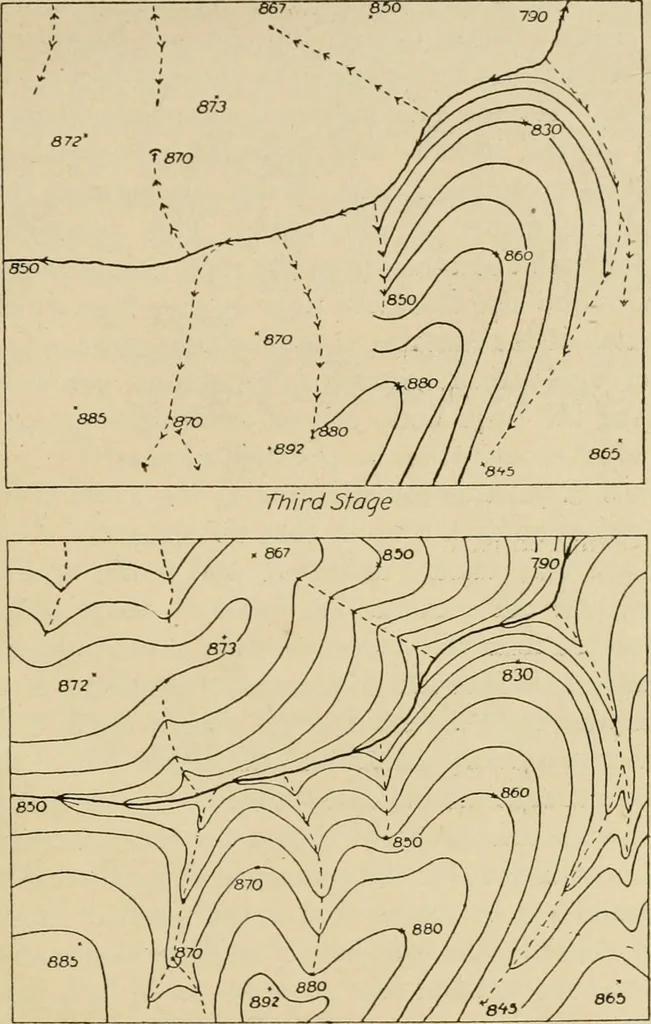 An illustration from Map reading and topographical sketching, 1918, leaf 124