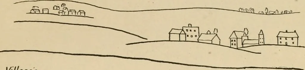 An illustration from Map reading and topographical sketching, 1918, leaf 154