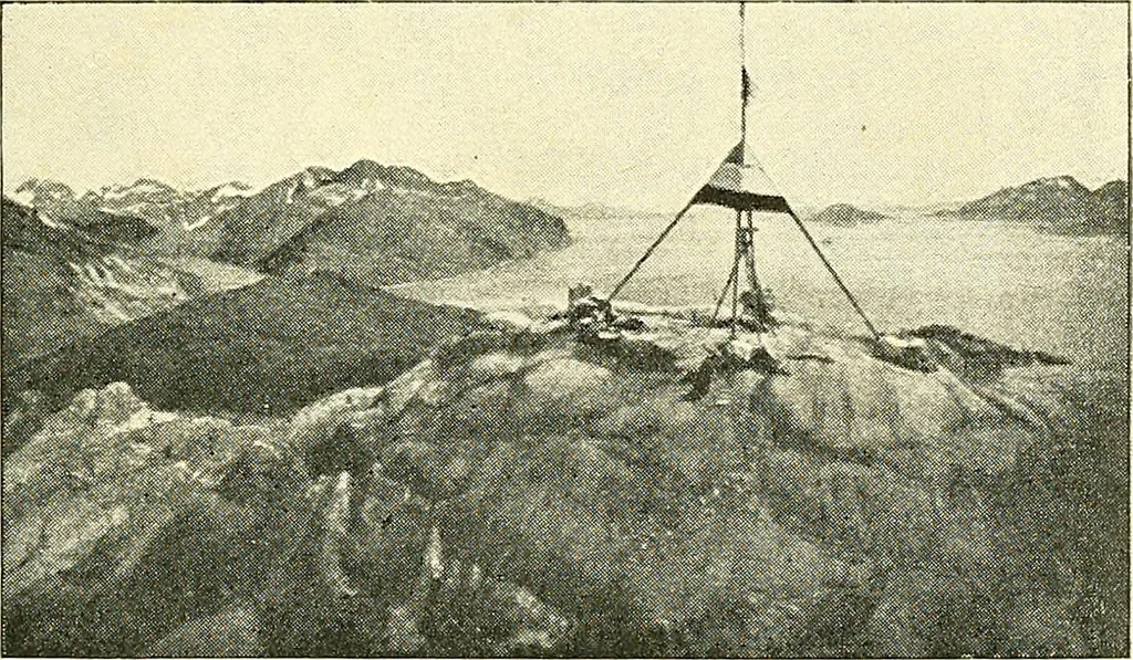 An illustration from Maps and map-making; three lectures delivered under the auspices of the Royal geographical society, 1910, leaf 100