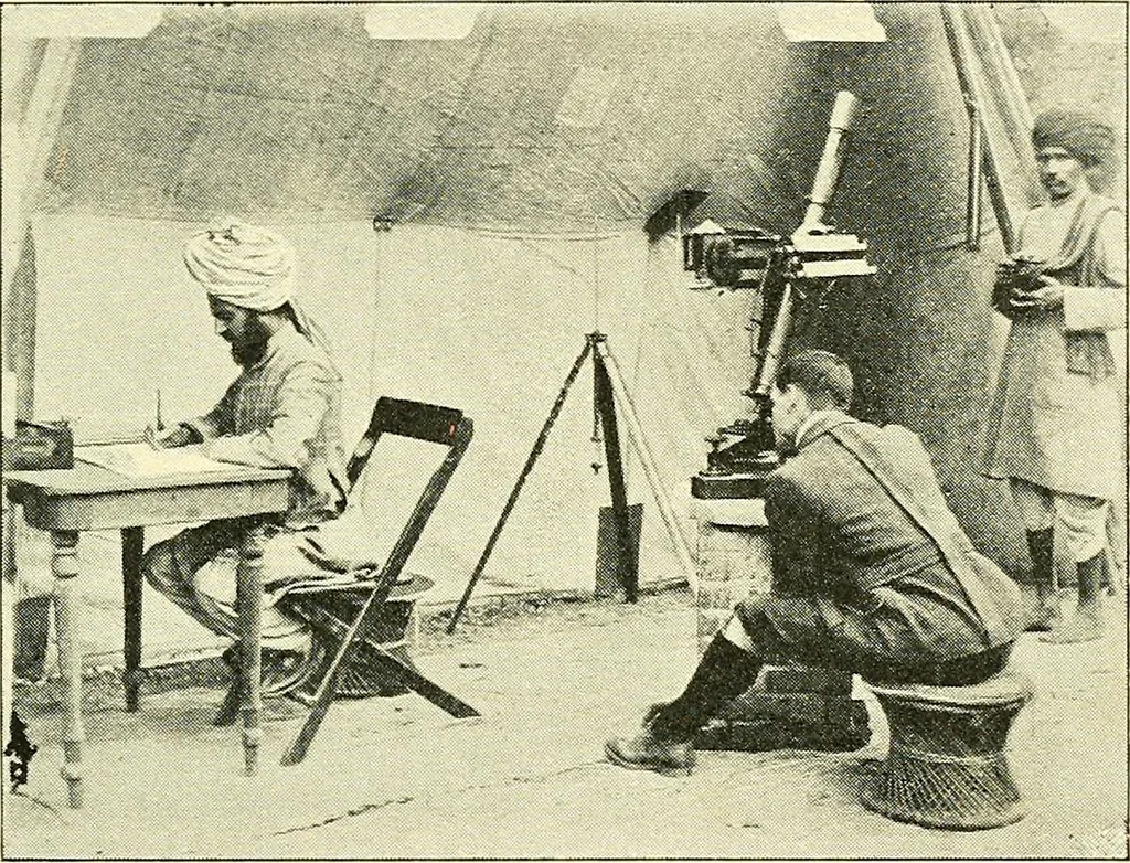 An illustration from Maps and map-making; three lectures delivered under the auspices of the Royal geographical society, 1910, leaf 108