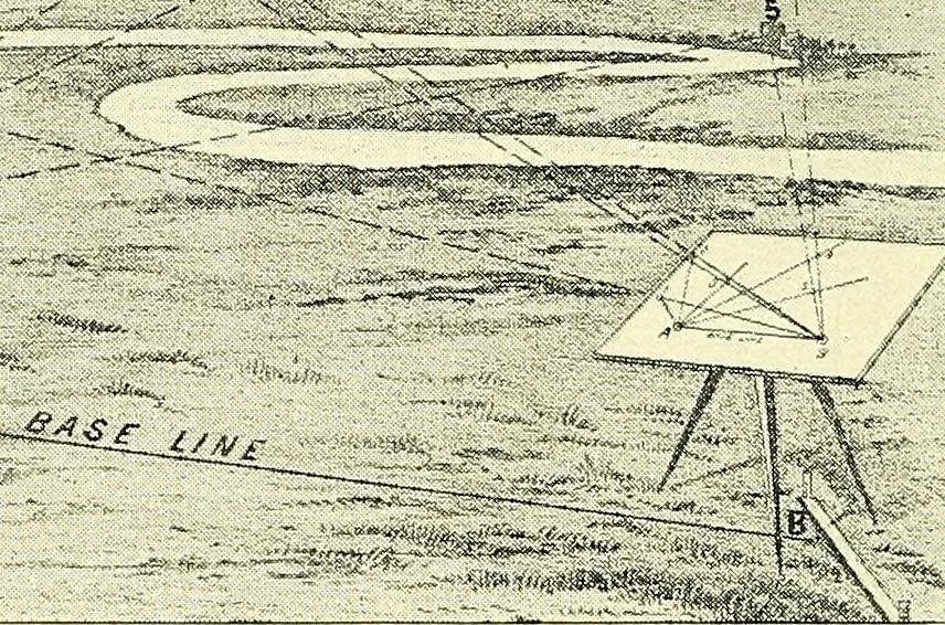An illustration from Maps and map-making; three lectures delivered under the auspices of the Royal geographical society, 1910, leaf 119
