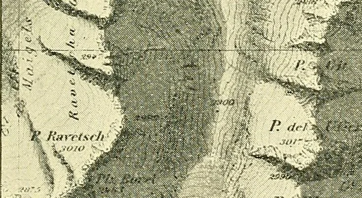 An illustration from Maps and map-making; three lectures delivered under the auspices of the Royal geographical society, 1910, leaf 148