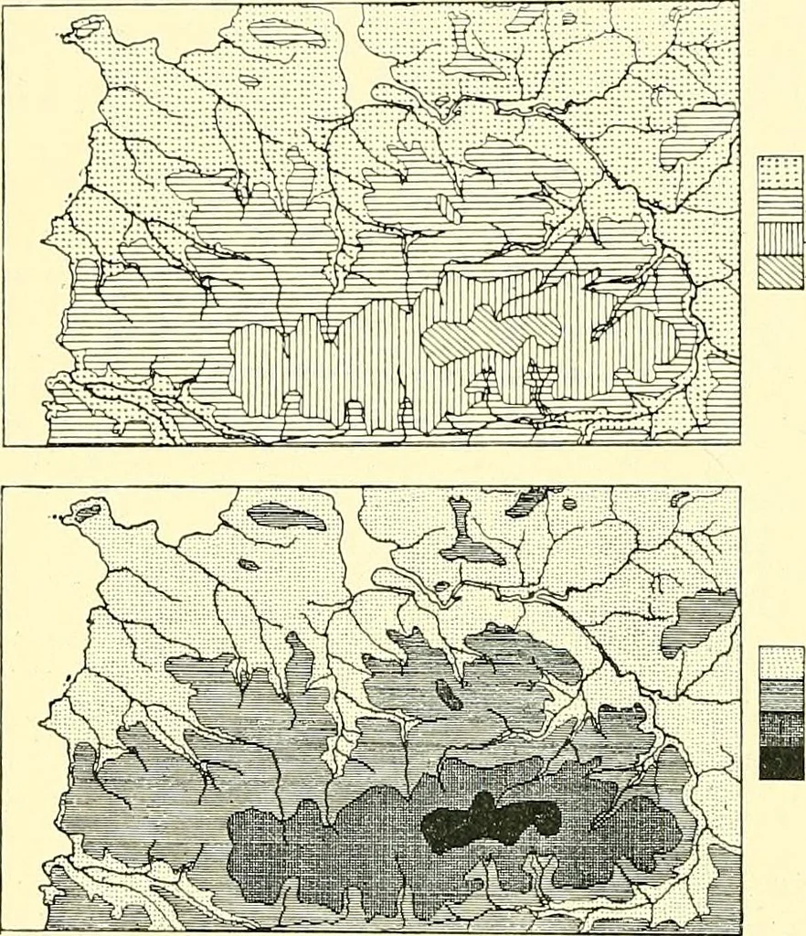 An illustration from Maps and map-making; three lectures delivered under the auspices of the Royal geographical society, 1910, leaf 157