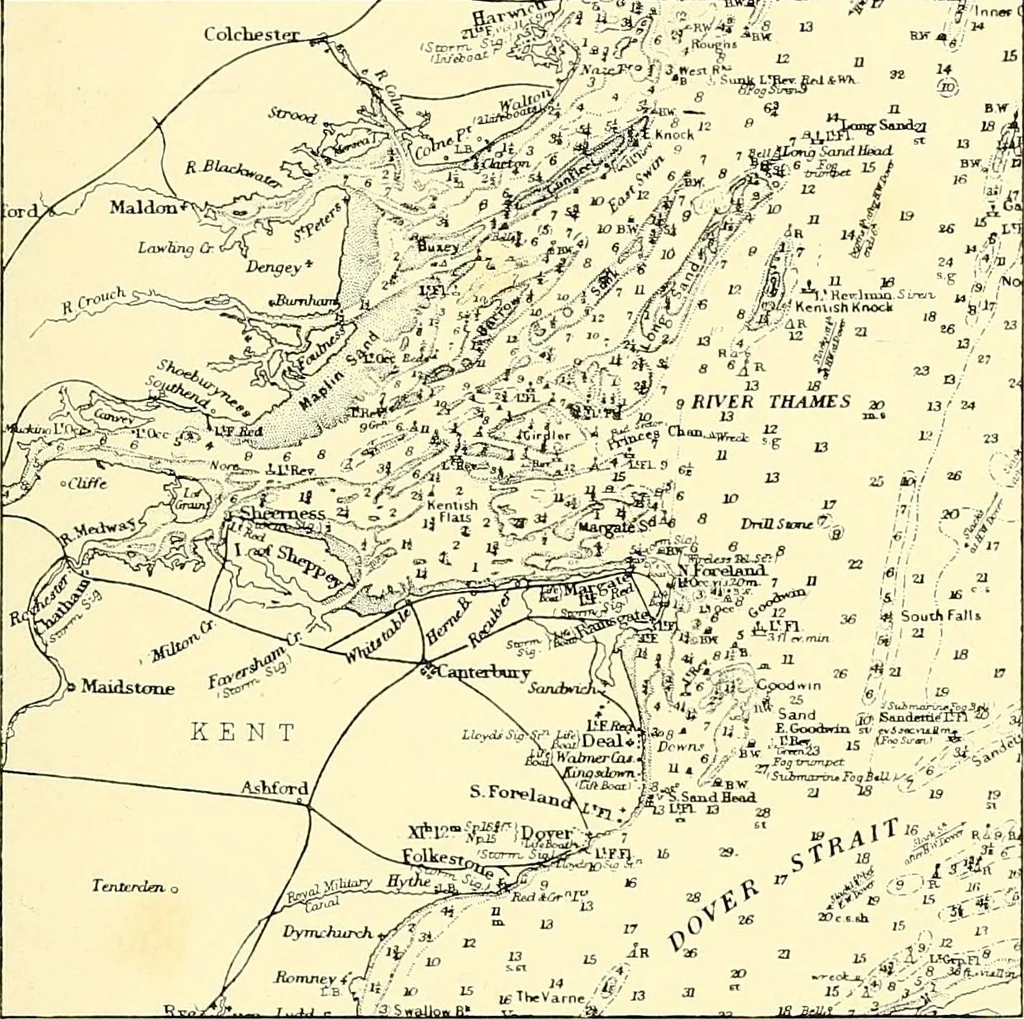 An illustration from Maps and map-making; three lectures delivered under the auspices of the Royal geographical society, 1910, leaf 162