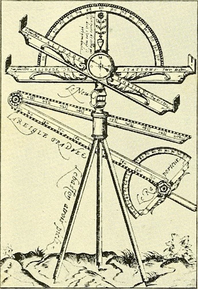 An illustration from Maps and map-making; three lectures delivered under the auspices of the Royal geographical society, 1910, leaf 65