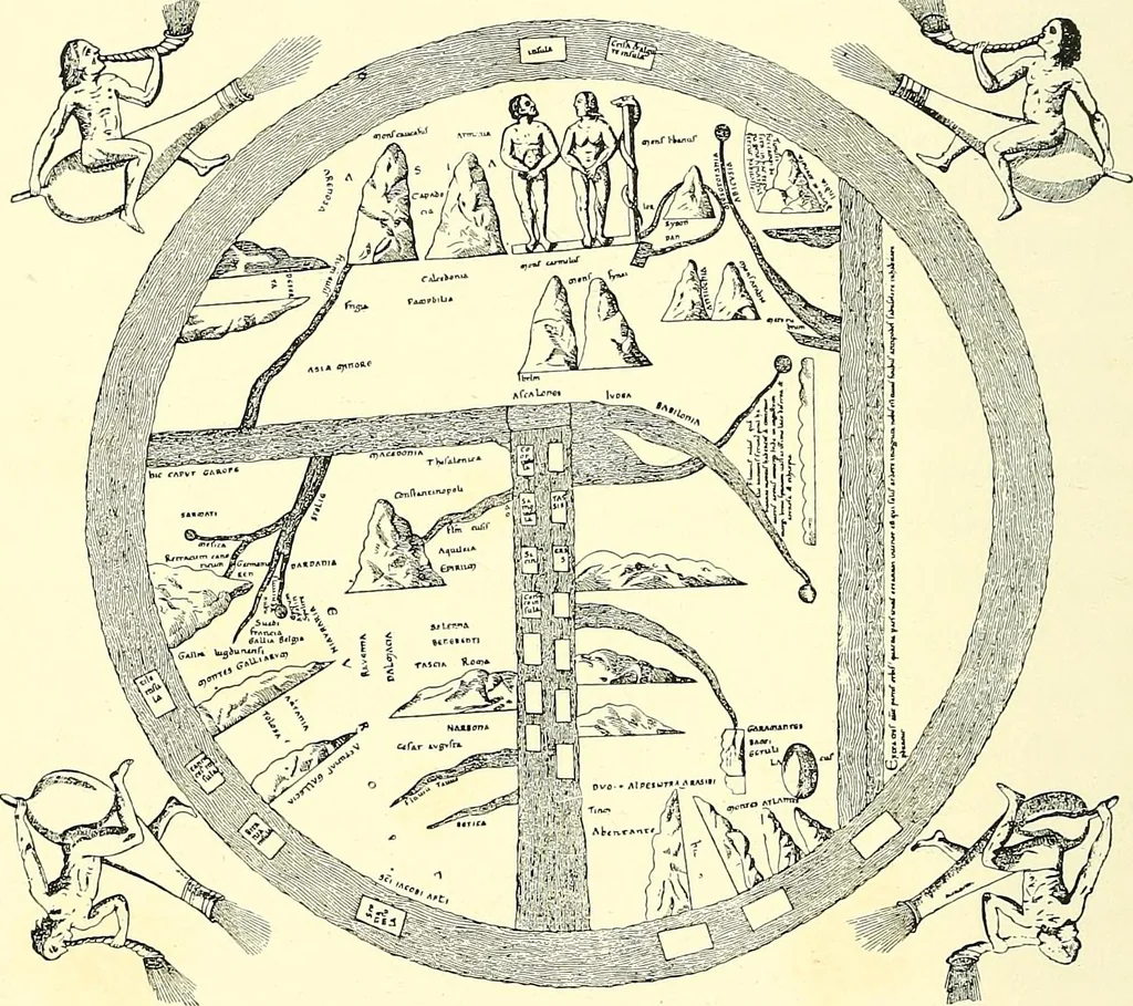 An illustration from Maps and map-making; three lectures delivered under the auspices of the Royal geographical society, 1910, leaf 79