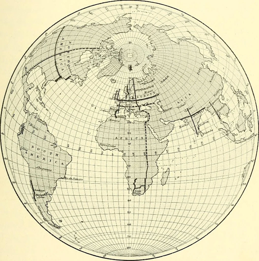 An illustration from Maps and map-making; three lectures delivered under the auspices of the Royal geographical society, 1910, leaf 86