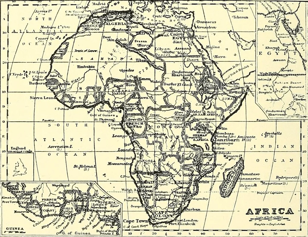 An illustration from Maps and map-making; three lectures delivered under the auspices of the Royal geographical society, 1910, leaf 91