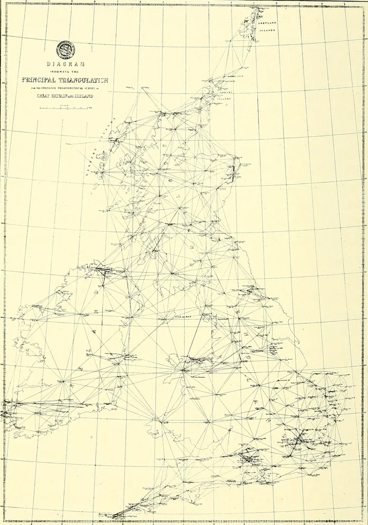 An illustration from Maps and map-making; three lectures delivered under the auspices of the Royal geographical society, 1910, leaf 93