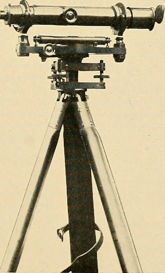 An illustration from Maps and survey, 1913, leaf 138