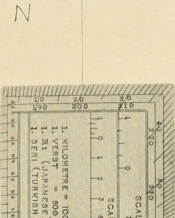 An illustration from Maps and survey, 1913, leaf 146