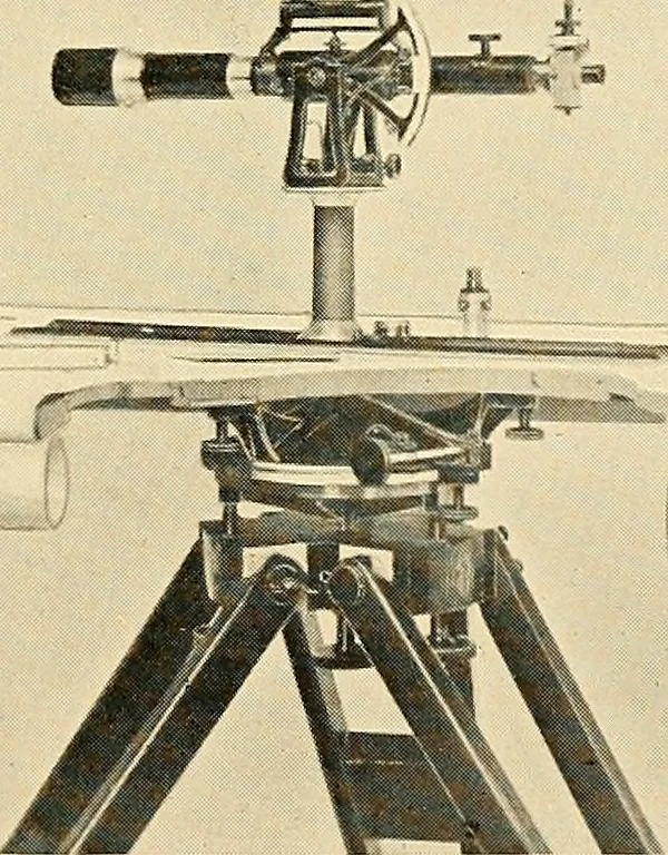 An illustration from Maps and survey, 1913, leaf 170