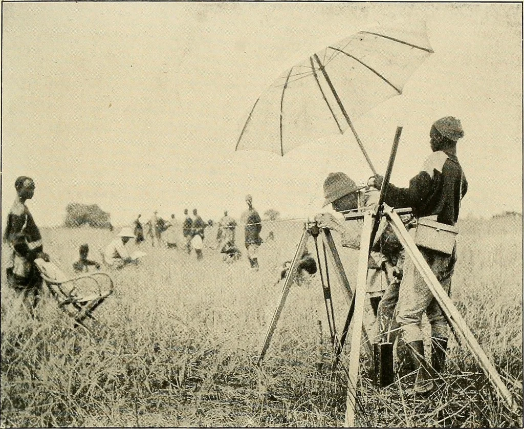 An illustration from Maps and survey, 1913, leaf 202