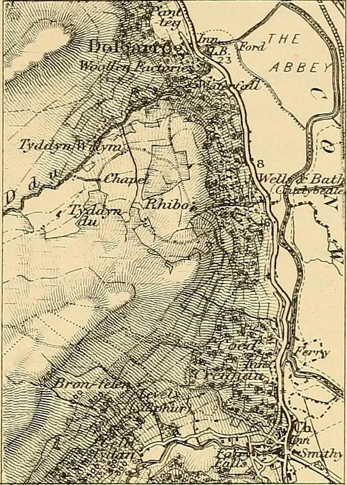 An illustration from Maps and survey, 1913, leaf 32