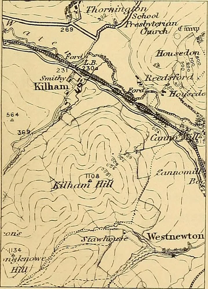 An illustration from Maps and survey, 1913, leaf 32