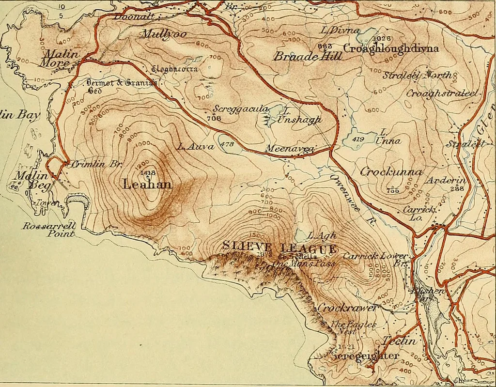 An illustration from Maps and survey, 1913, leaf 56
