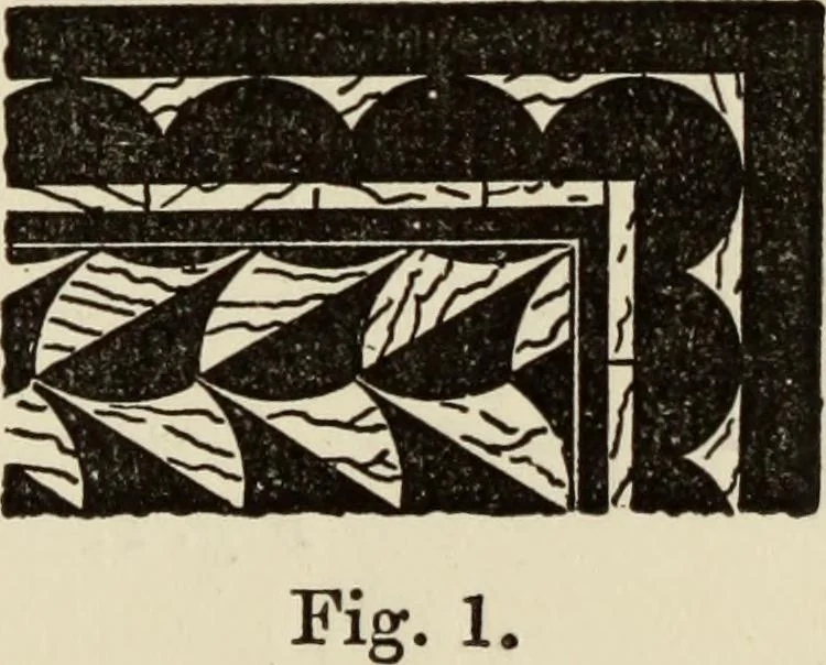 An illustration from Marble decoration and the terminology of British and foreign marbles : a handbook for students, 1888, leaf 28