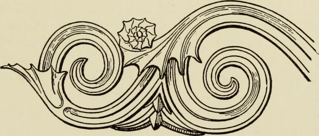 An illustration from Marble decoration and the terminology of British and foreign marbles : a handbook for students, 1888, leaf 66