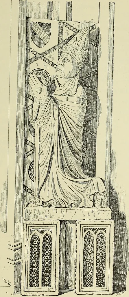 An illustration from Les marbriers romains et le mobilier presbytéral, 1897, leaf 284