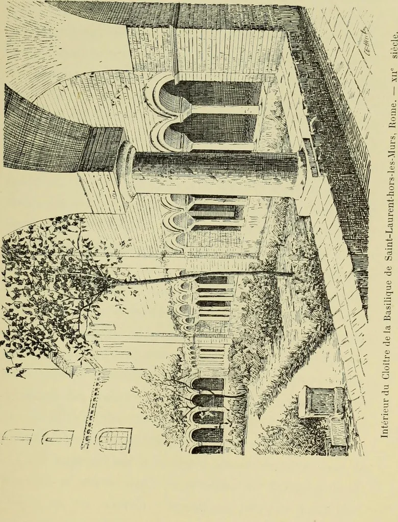 An illustration from Les marbriers romains et le mobilier presbytéral, 1897, leaf 438