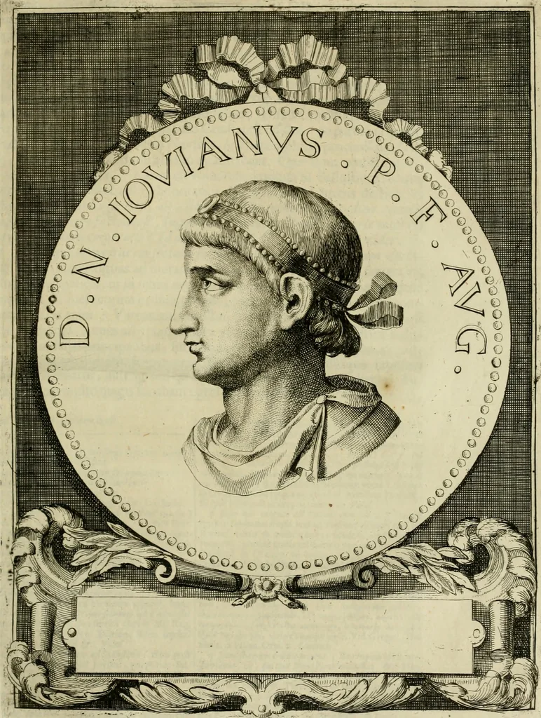 An illustration from Ammiani Marcellini Rerum gestarum qui de XXXI supersunt, libri XVIII, 1693, leaf 396