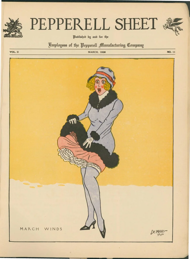 An illustration from March 1928, 1928, leaf 0