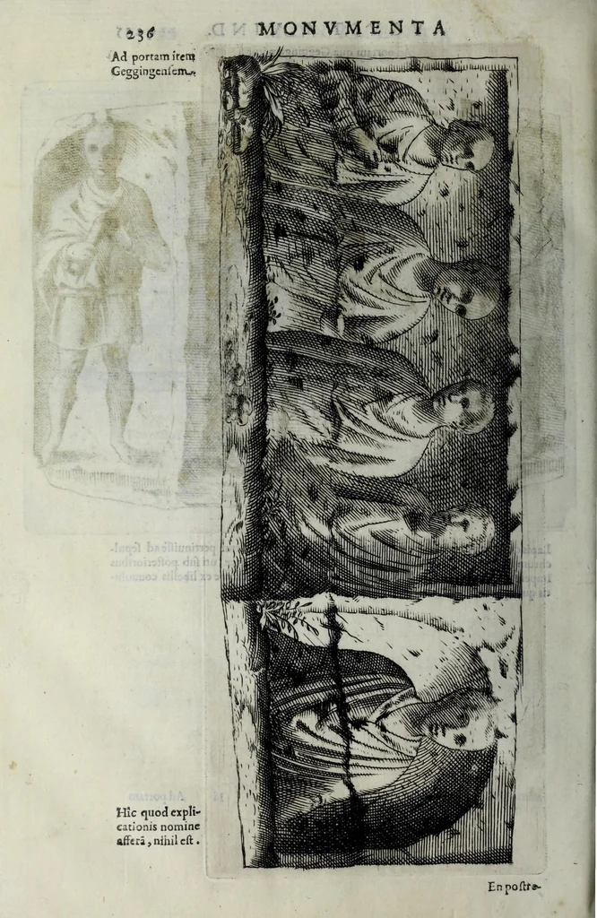 An illustration from Marci Velseri Matthaei f. Ant. n. patricii Aug. Vind. Rerum Augustanar. Vindelicar. libri octo, 1594, leaf 258