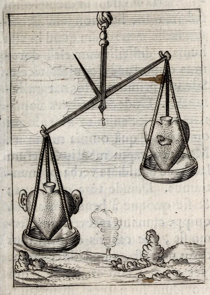 An illustration from Marci ZuerI BoxhornI Emblemata politica : accedunt dissertationes politicae de Romanorum imperio, et quaedam aliae, 1651, leaf 75