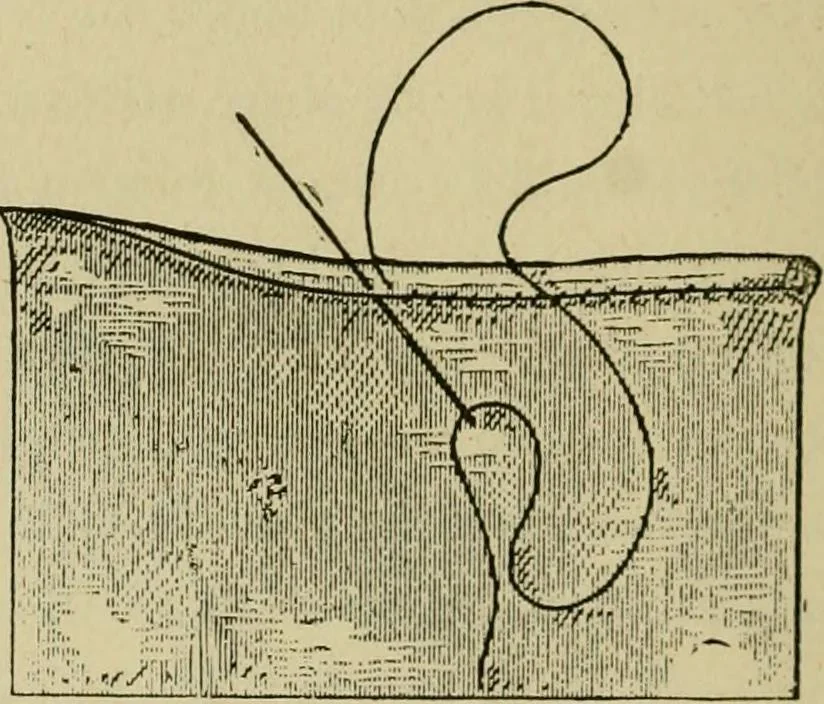 An illustration from Margaret J. Blair's system of sewing and garment drafting, 1904, leaf 49