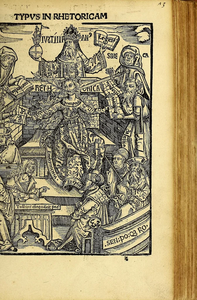 An illustration from Margarita philosophica, 1504, leaf 149