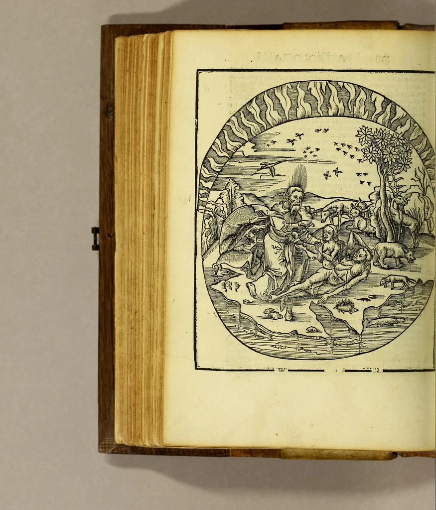 An illustration from Margarita philosophica, 1504, leaf 382